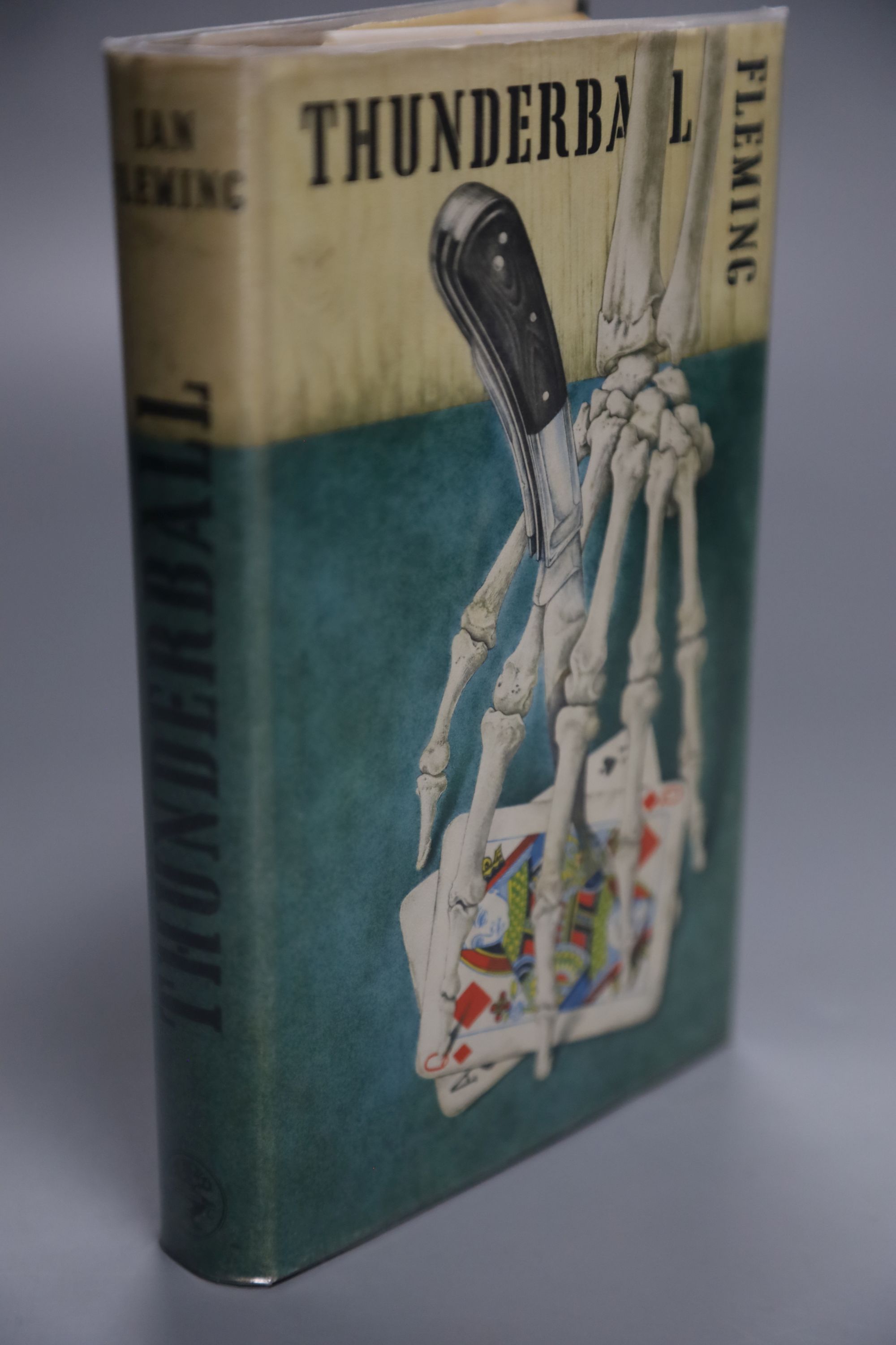 Fleming, Ian - Thunderball, 1st edition (1st impression, 1st issue), d/wrapper, 1961